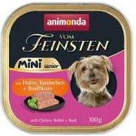 Animonda Vom Feinsten Mini Senior kuře králík bazalka 100 g – Sleviste.cz