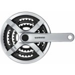 kliky SHIMANO Tourney FC-TX501-S 170mm 48x38x28 zubů, stříbrné s krytem, v krabičce – Hledejceny.cz