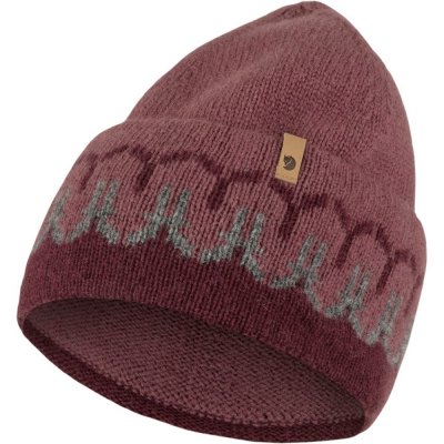Fjällräven Övik Path Knit beanie Dark Garnet-Mesa Purple – Hledejceny.cz