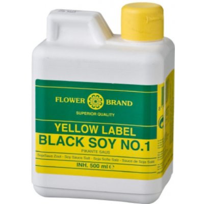 Flower Brand Tmavá sojová omáčka Yellow Label No.1 500 ml – Zboží Mobilmania