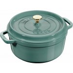 Staub Litinový hrnec s poklicí Cocotte, eukalyptová, 20 cm / 2,2 l 1025319 – Sleviste.cz