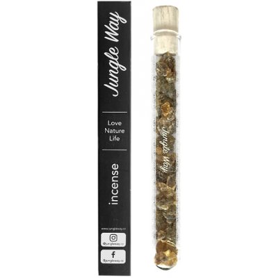Jungle Way ománské kadidlo Hojari Black Royal se skleněným pouzdrem 20 g – Hledejceny.cz