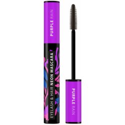 Dermacol Neon Purple Rain neonová řasenka na oči a vlasy 9 ml