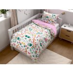 Textilomanie Bavlněné povlečení do postýlky Renforcé růžové 45 x 65 cm 90 x 135 cm – Zboží Dáma