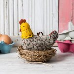 Corinne Lapierre Kreativní sada na plstění Francouzská slepička z plsti – Hledejceny.cz