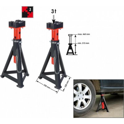 Vigor Podpěrné kozlíky 3 t 2 ks – Sleviste.cz
