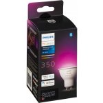 Philips Hue 8719514339880 LED žárovka 1x5W GU10 350lm 2000-6500K Bluetooth, stmívatelná, White and Color Ambiance, bílá – Sleviste.cz