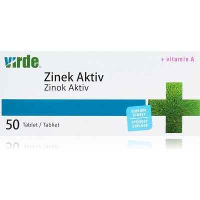 Virde Zinek Aktiv 50 tablet – Zboží Mobilmania