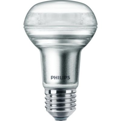 Philips LED žárovka E27 R63 3W 40W teplá bílá 2700K , reflektor 36° – Zboží Mobilmania