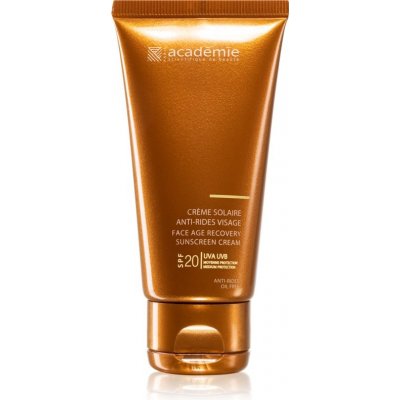 Academie Bronzécran opalovací krém proti stárnutí pleti Anti-Rides Oil Free SPF20 50 ml