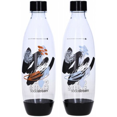 Sodastream Fuse TwinPack Brush Design 1l – Zboží Mobilmania