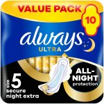 Always Ultra vložky Extra Night 10 ks – Zboží Dáma