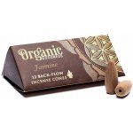 Organic Goodness Vonné kužely pro tekoucí dým Jasmine Backflow Cones 12 ks – Zbozi.Blesk.cz