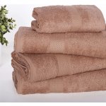 XPOSE Froté ručník VERONA hnědý 50 x 90 cm – Sleviste.cz