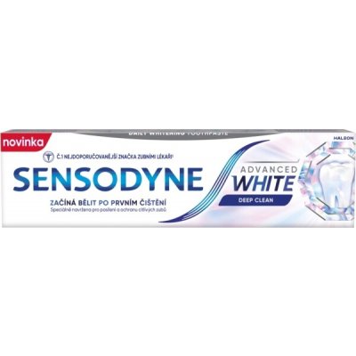 Sensodyne Advanced White pro citlivé zuby 75 ml – Hledejceny.cz