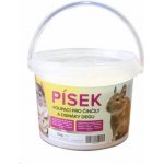 Písek pro činčily kyblík 3kg – Zbozi.Blesk.cz