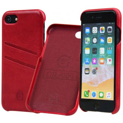 Pouzdro Carastyle Shell Rosso Vacchetta iPhone X/XS Červené