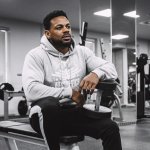 Iron Aesthetics Fitness mikina bez zipu Force šedá Sivá – Zboží Dáma