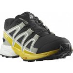 Salomon Speedcross CSWP J 416285 dětské nepromokavé běžecké boty black/Wrought Iron – Zboží Mobilmania