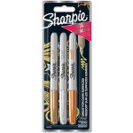 Sharpie Metallic Fine 3 ks 2027 – Zboží Mobilmania