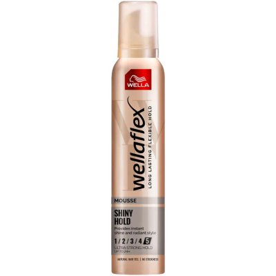 Wellaflex Tužidlo na vlasy Shine Ultra Strong 200 ml – Zboží Mobilmania
