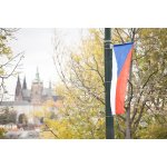 Komplet "Republika"- vlajkový výložník s ramenem a českou vlajkou Alerion – Hledejceny.cz