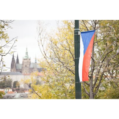 Komplet "Republika"- vlajkový výložník s ramenem a českou vlajkou Alerion – Hledejceny.cz