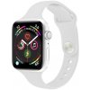 AW Jednobarevný SLIM řemínek na Apple Watch - Bílý Šířka uchycení řemínku: 38/40/41mm Bílý IR-TA0200