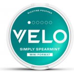 Velo Mini Simply Spearmint 4 mg Mini 20 sáčků – Zboží Dáma