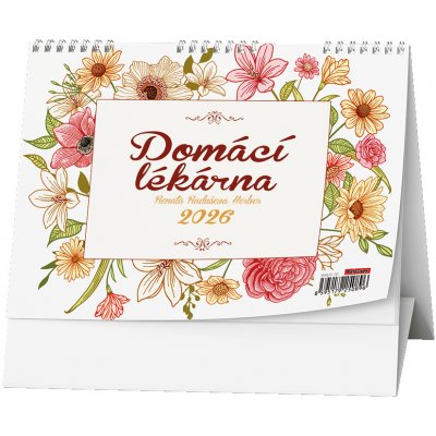 Stolní Baloušek Domácí lékárna Renata Raduševa Herber 2026 – Zboží Dáma