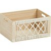 Úložný box Zeller Present Dřevěný box Boho 18 x 25 x 35 cm dřevo 15189