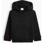 GAP Baby sherpa mikina Černá – Zboží Mobilmania