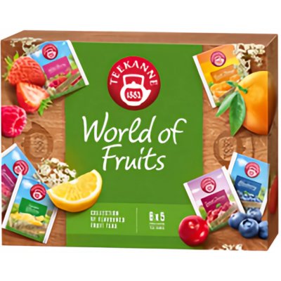 Teekanne World of Fruits collection porcovaný čaj 6 x 5 ks – Hledejceny.cz