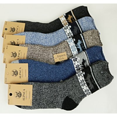 Pesail pánské vlněné ponožky alpaca vz 5 – Zboží Mobilmania