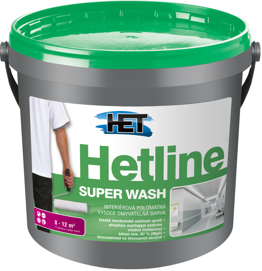 Het Hetline Super Wash bílá/ báze A 1 kg