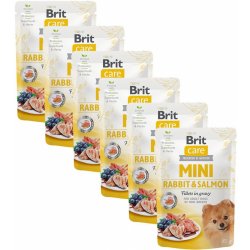 Brit Care Mini Rabbit & Salmon 6 x 85 g