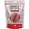 Pamlsek pro psa SIMPLY FROM NATURE Meat Strips Skopové pamlsky pro psy 80 g