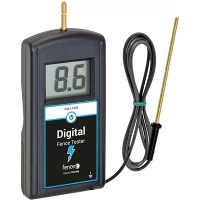 Digitální zkoušečka se zemněním pro elektrický ohradník 17 kV – Sleviste.cz