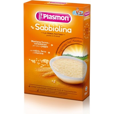 PLASMON Moje první těstoviny pšeničné Forellini kroužky 320 g