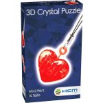 HCM KINZEL 3D Crystal puzzle Mini srdce 14 ks – Zboží Dáma