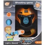 LAMPS Power Popper Gun 2v1 Pistole na míčky s terčem maskou na baterie – Zboží Mobilmania