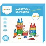 MAMIS Magnetická stavebnice s kuličkodráhou 145 ks – Zboží Dáma
