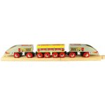 Bigjigs Rail Rychlík Eurostar + 3 koleje – Sleviste.cz