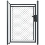 zahradní branka 1800x1000 mm, výplet pletivem PVC, FAB, Antracit – Hledejceny.cz