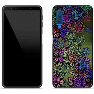 Pouzdro mmCase Gelové Samsung Galaxy A7 2018 - květiny 6 – Zbozi.Blesk.cz