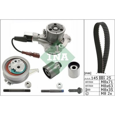 Vodní pumpa + sada ozubeného řemene Schaeffler INA 530 0650 30 (530065030) | Zboží Auto