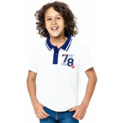 Winkiki kids Wear chlapecké tričko Polo 78 bílá