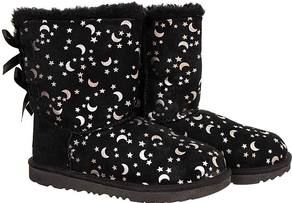 UGG dámské válenky Bailey Bow černé