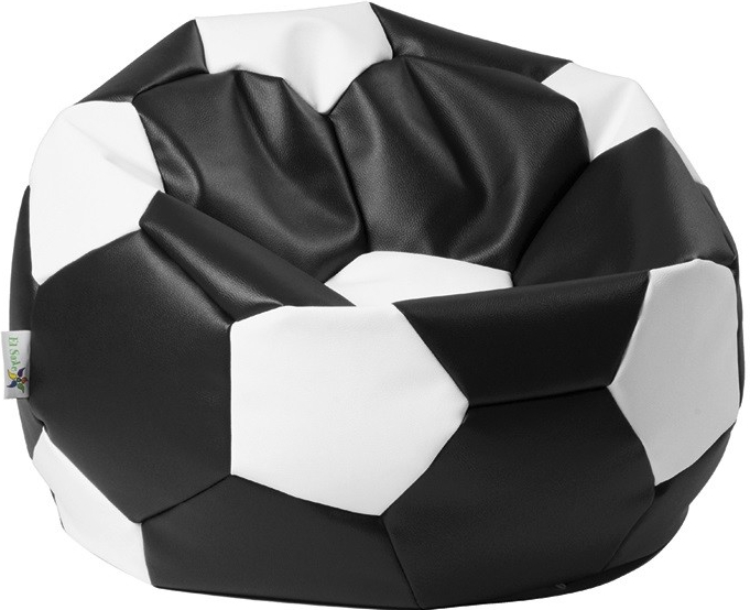 ANTARES Euroball medium koženka černá/bílá