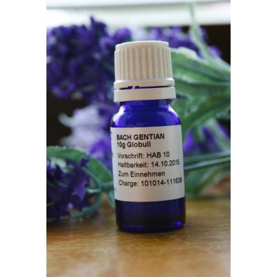 Bachovy květové esence Gentian Globuli 10 g – Hledejceny.cz